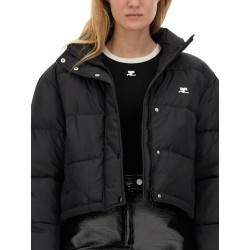DOWN JACKET WITH LOGO