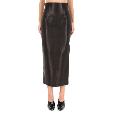 LEATHER "LOXLEY" SKIRT