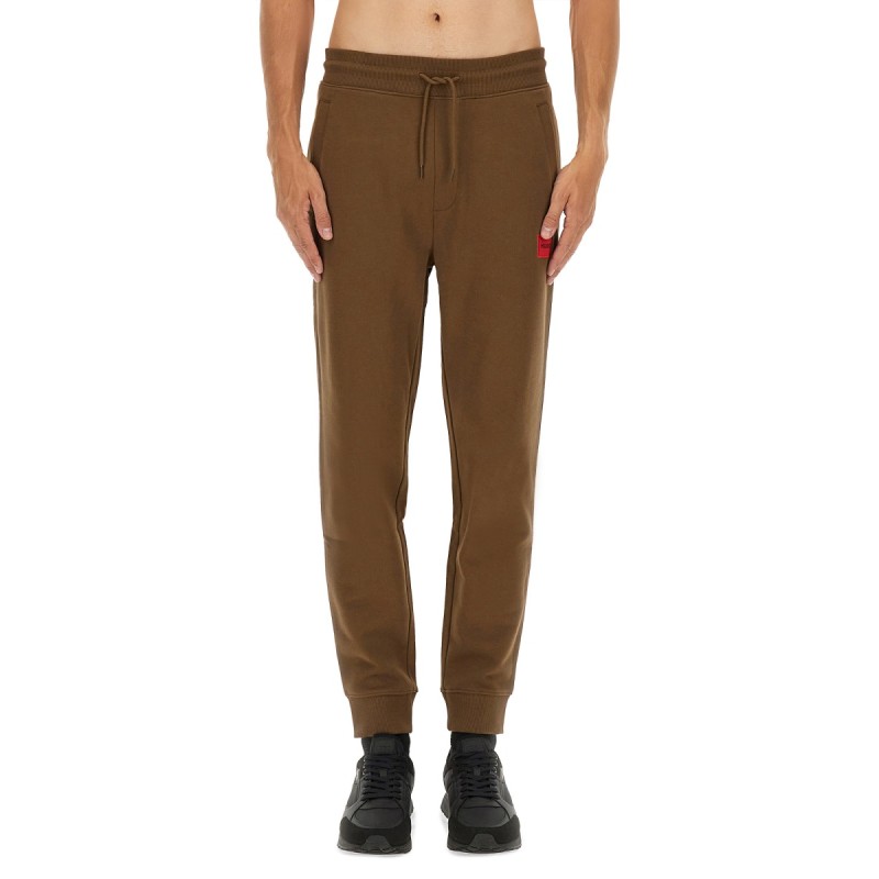 JOGGER PANTS WITH LOGO LABEL