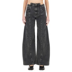 "DÈCORTIQUÉ" PALAZZO JEANS