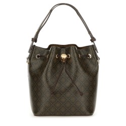 MONOGRAM T BUCKET BAG