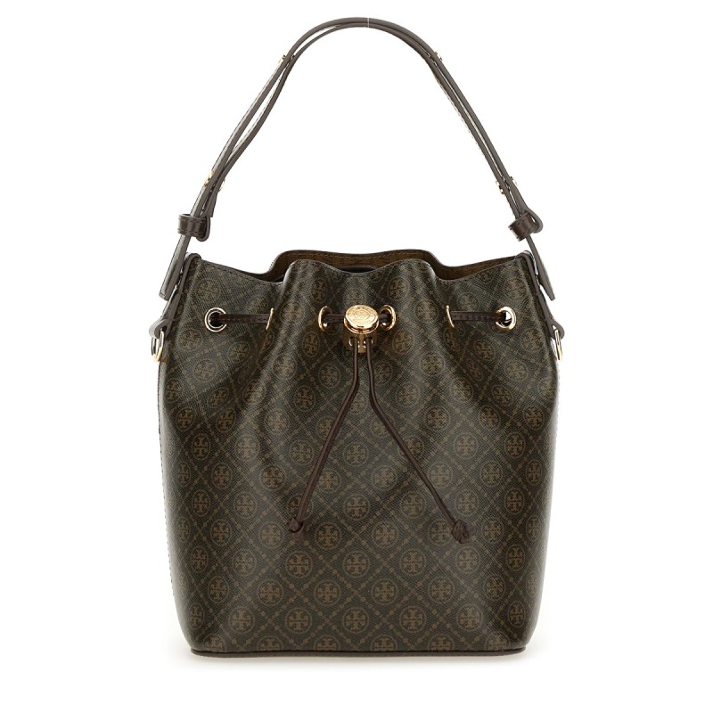MONOGRAM T BUCKET BAG