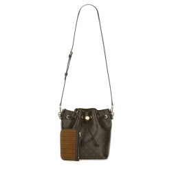 MONOGRAM T BUCKET BAG