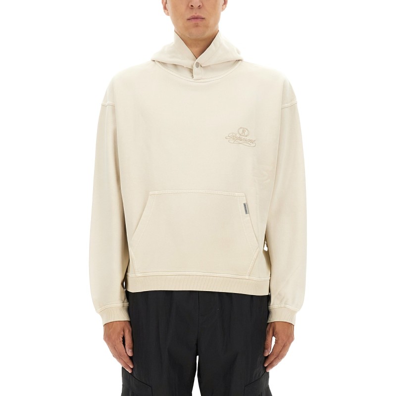 SWEATSHIRT WITH EMBROIDERED LOGO