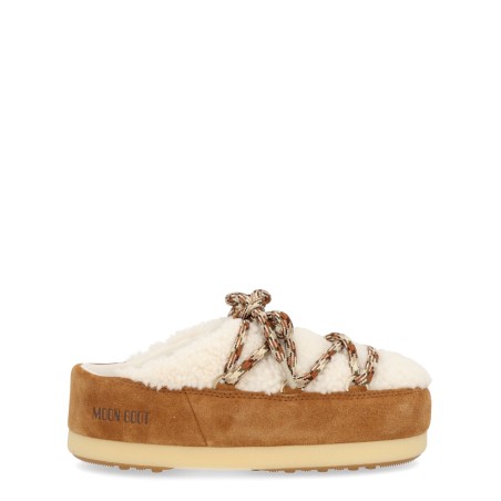 SHEARLING "EVX" MULES