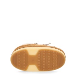 SHEARLING "EVX" MULES