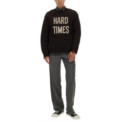 SHETLAND WOOL PULLOVER