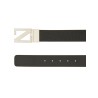 REVERSIBLE BELT WITH MONOGRAM "Z" BUCKLE