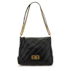 CRUSH ZIPPED HOBO BAG