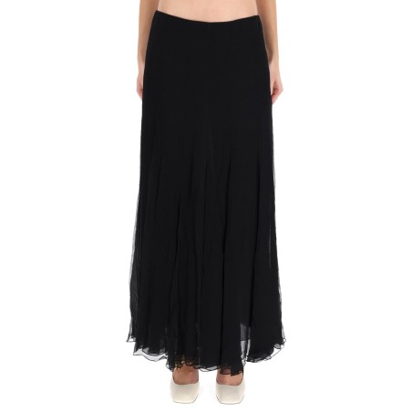 SILK MUSLIN MAXI SKIRT