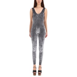 JUMPSUIT WITH "GG" EMBROIDERY