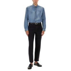 DENIM "CASSANDRE" SHIRT
