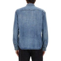 DENIM "CASSANDRE" SHIRT