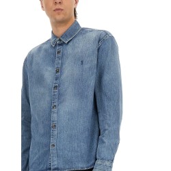 DENIM "CASSANDRE" SHIRT
