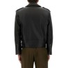 LEATHER BIKER JACKET