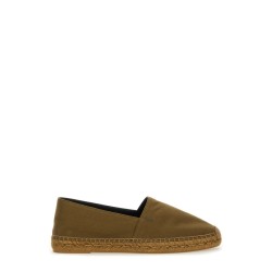 COTTON GABARDINE ESPADRILLE