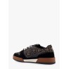 Fendi Match FF Jacquard Fabric and Suede sneakers