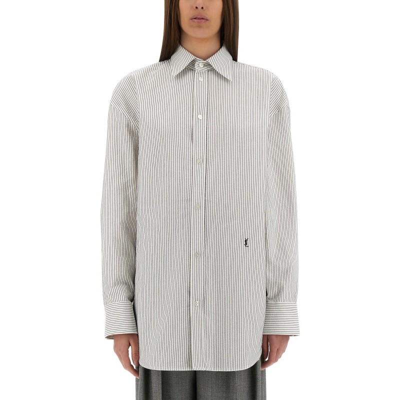 STRIPED COTTON SHIRT