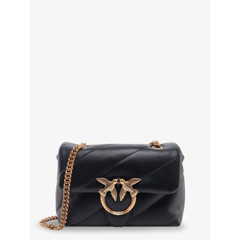 Love Puff Mini matelassé leather shoulder bag