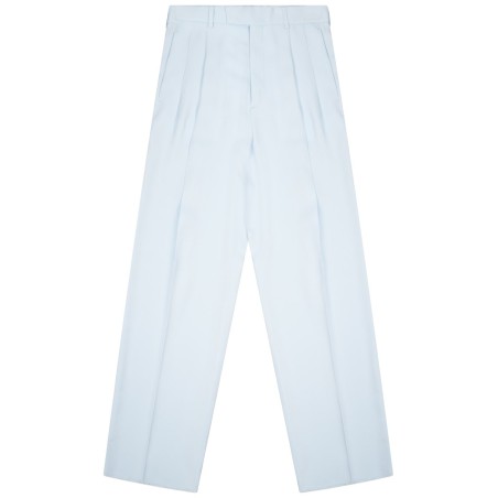 SILK BLEND TAILORED PANTS