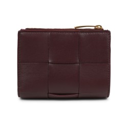 BI-FOLD WALLET WITH ZIPPER SMALL