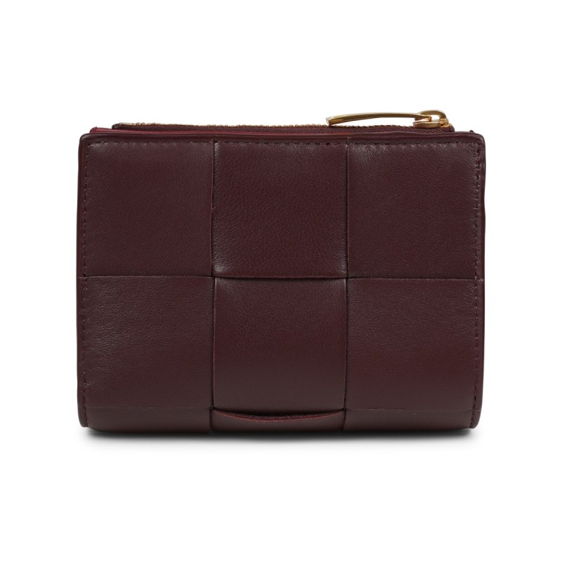 BI-FOLD WALLET WITH ZIPPER SMALL