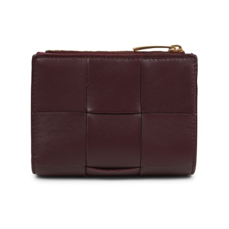 BI-FOLD WALLET WITH ZIPPER SMALL