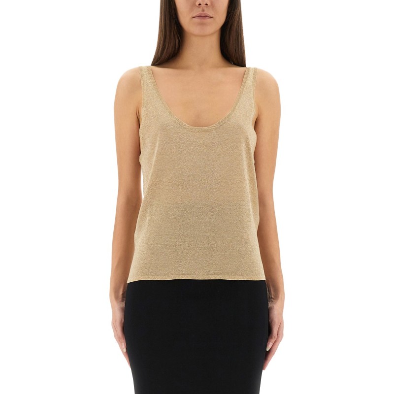 LUREX KNIT TANK TOP