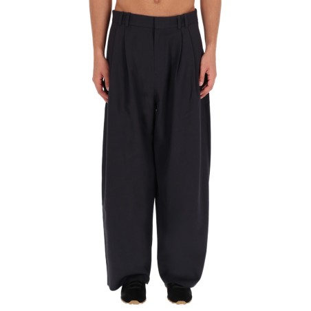 "VOLUME" PANTS WITH DOUBLE PLEAT