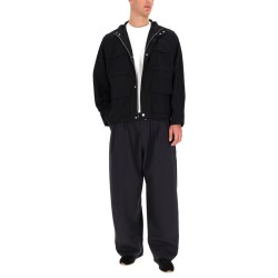 "VOLUME" PANTS WITH DOUBLE PLEAT