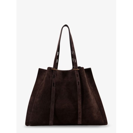 Paula suede shoulder bag