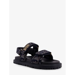 Dior Oblique denim Dioract sandals