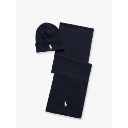 Cotton hat and scarf set