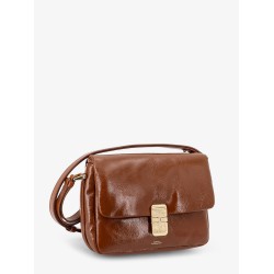 Grace leather shoulder bag