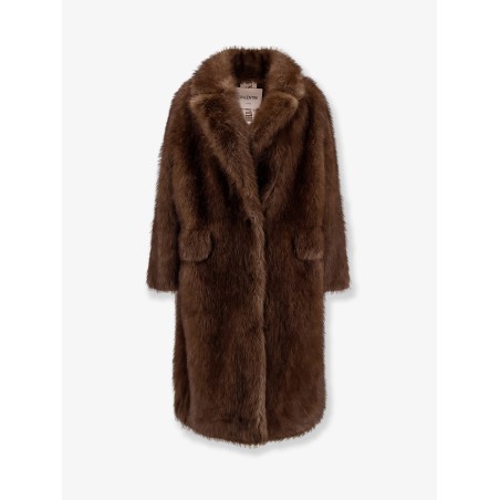 Faux fur coat