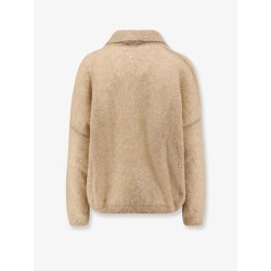 Mohair blend sweater with sequins