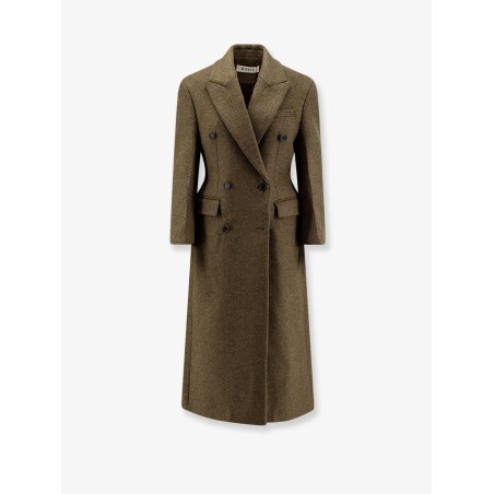 Hourglass alpaca blend coat