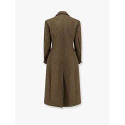 Hourglass alpaca blend coat