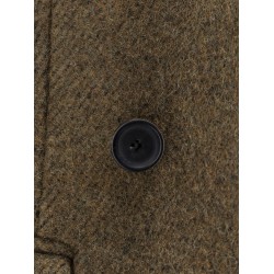 Hourglass alpaca blend coat