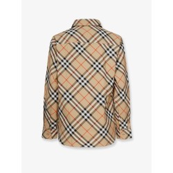Cotton shirt with Burberry Check motif