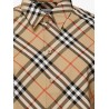 Cotton shirt with Burberry Check motif