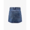 Denim mini skirt