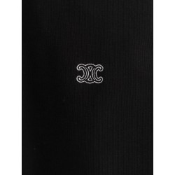 Cotton sweatshirt with Triomphe embroidery