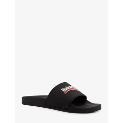 Rubber Pool sandals with logo on the front