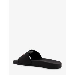 Rubber Pool sandals with logo on the front