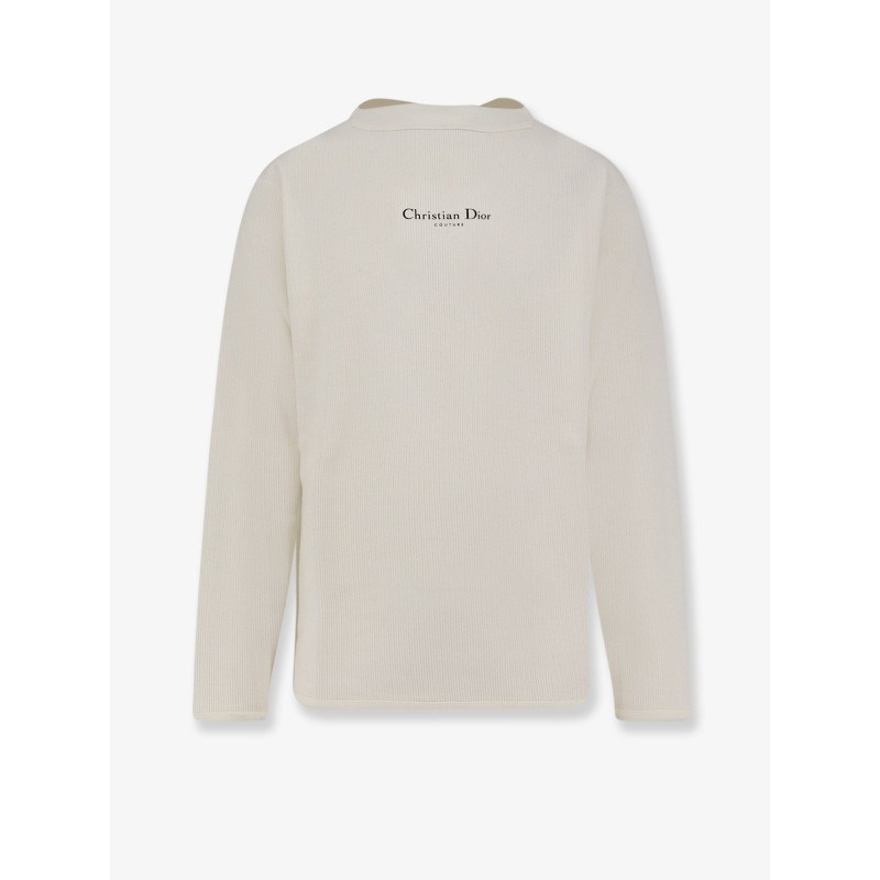 Cotton and wool blend sweater