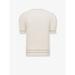 Virgin wool blend and cashmere sweater