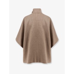 Hand-sewn Derrik cashmere cape