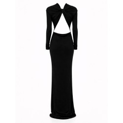 ASYMMETRICAL EVENING DRESS