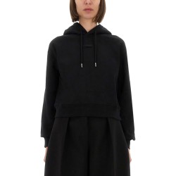 LA FELPA CON CAPPUCCIO GROS GRAIN